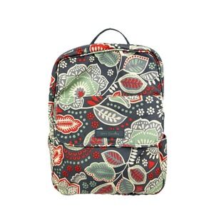 Vera Bradley Nomadic Floral Lighten Up Backpack Canvas Boho Colorful Spring